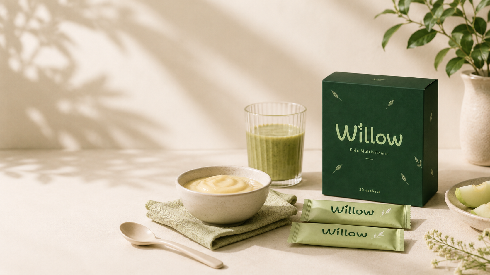 Willow products designed for gentle daily nutrition